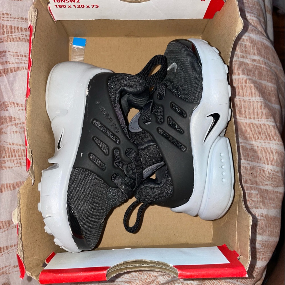 NIKE LITTLE PRESTO TD 'ANTHRACITE